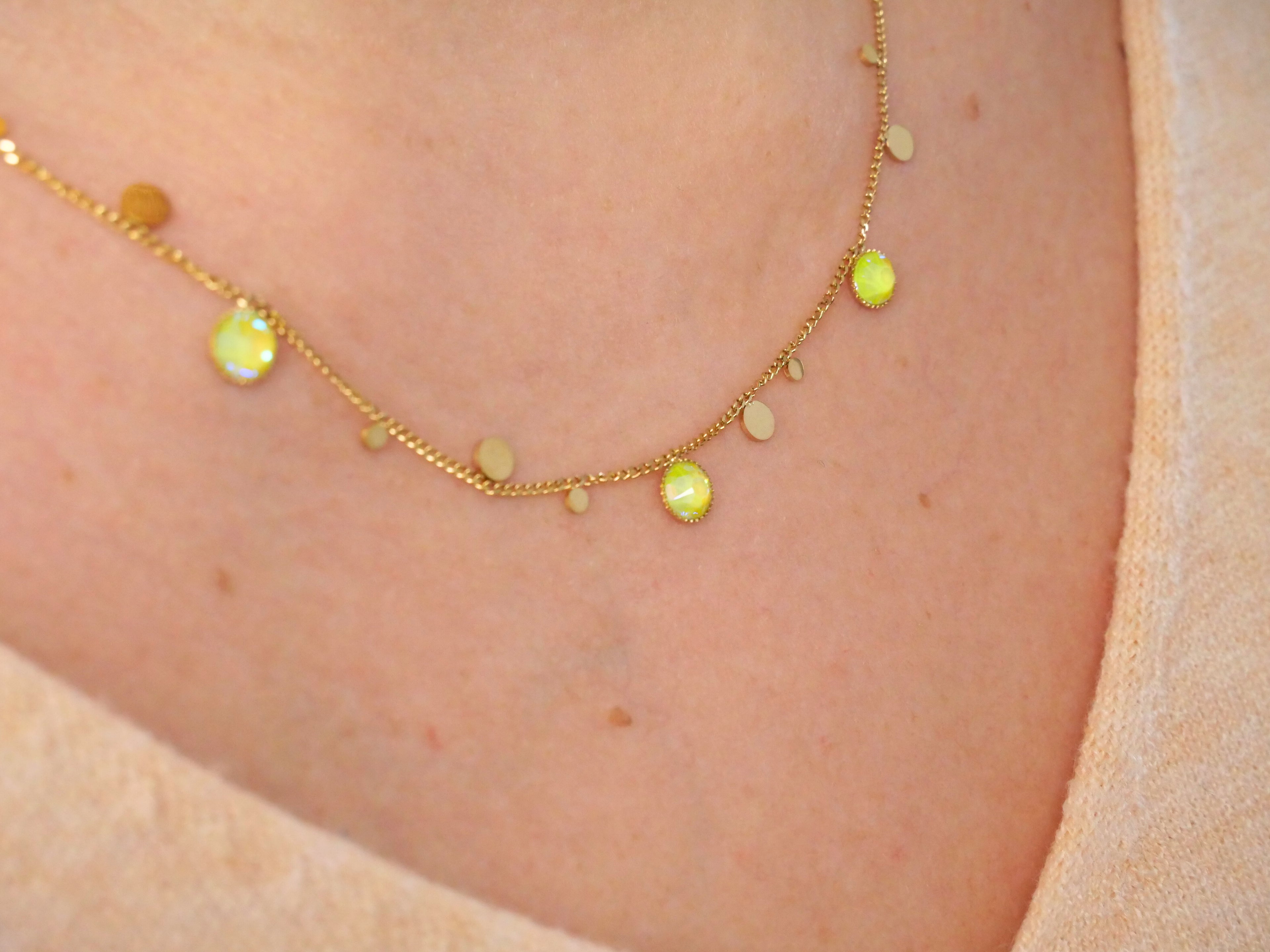 Collier Bohm cristaux Swarovski