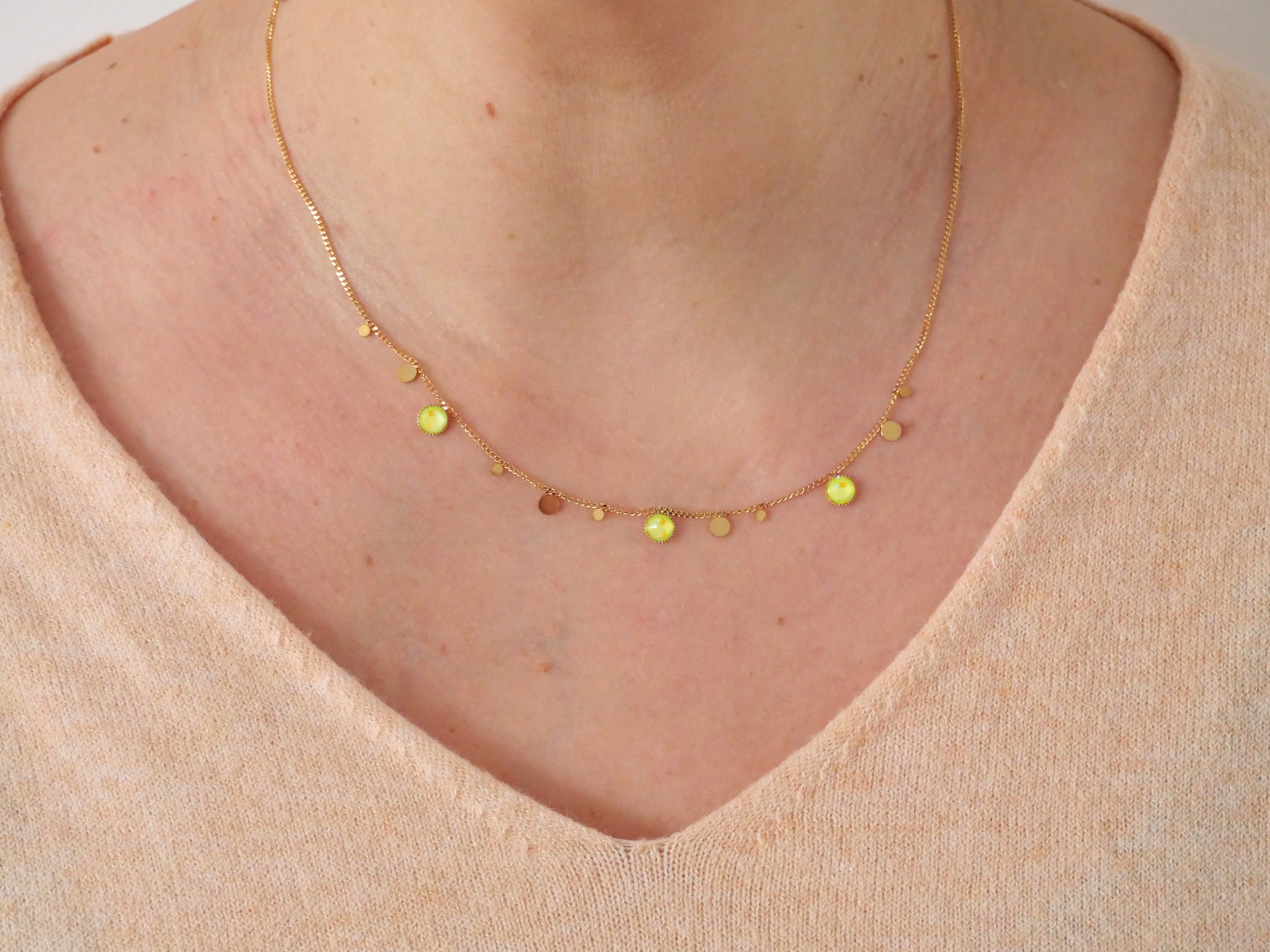 Collier Bohm cristaux Swarovski
