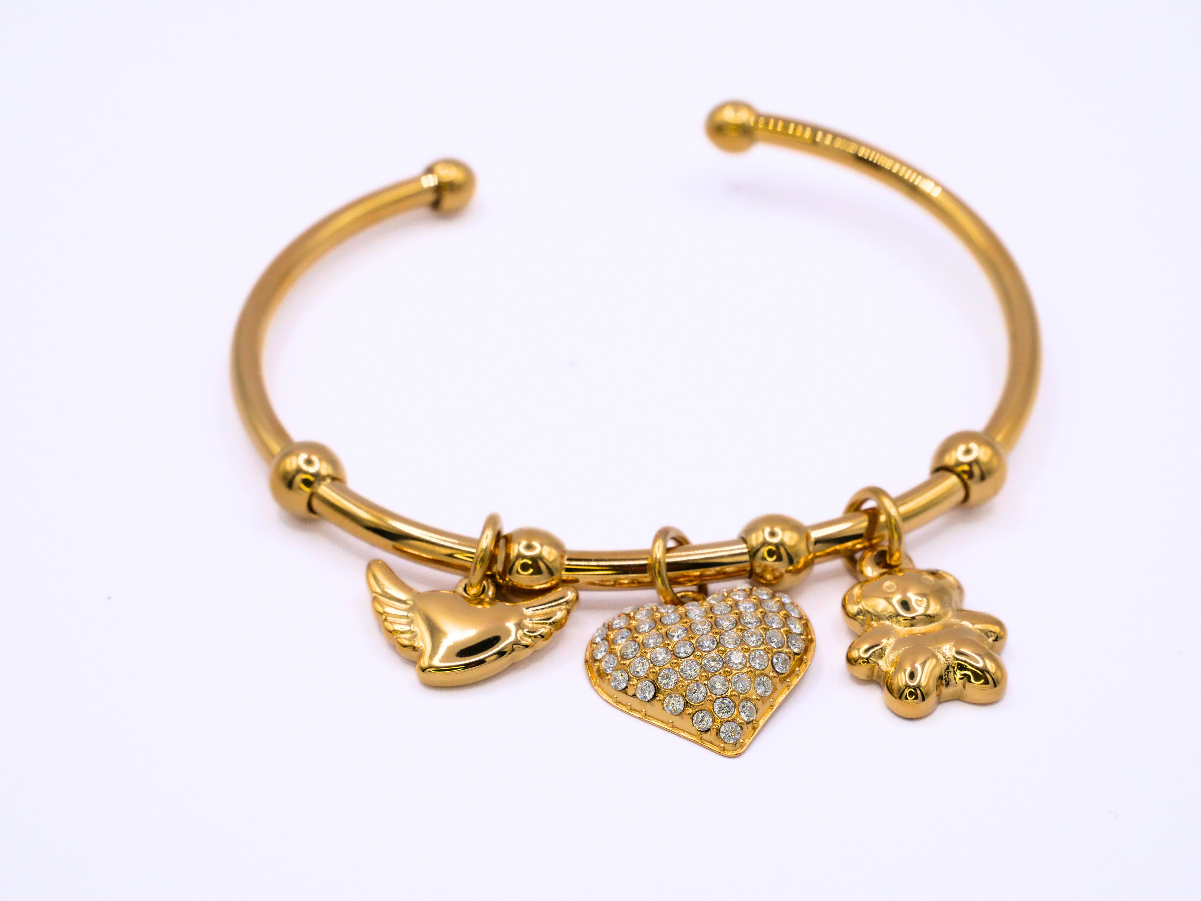 Bracelet Coeur Doré